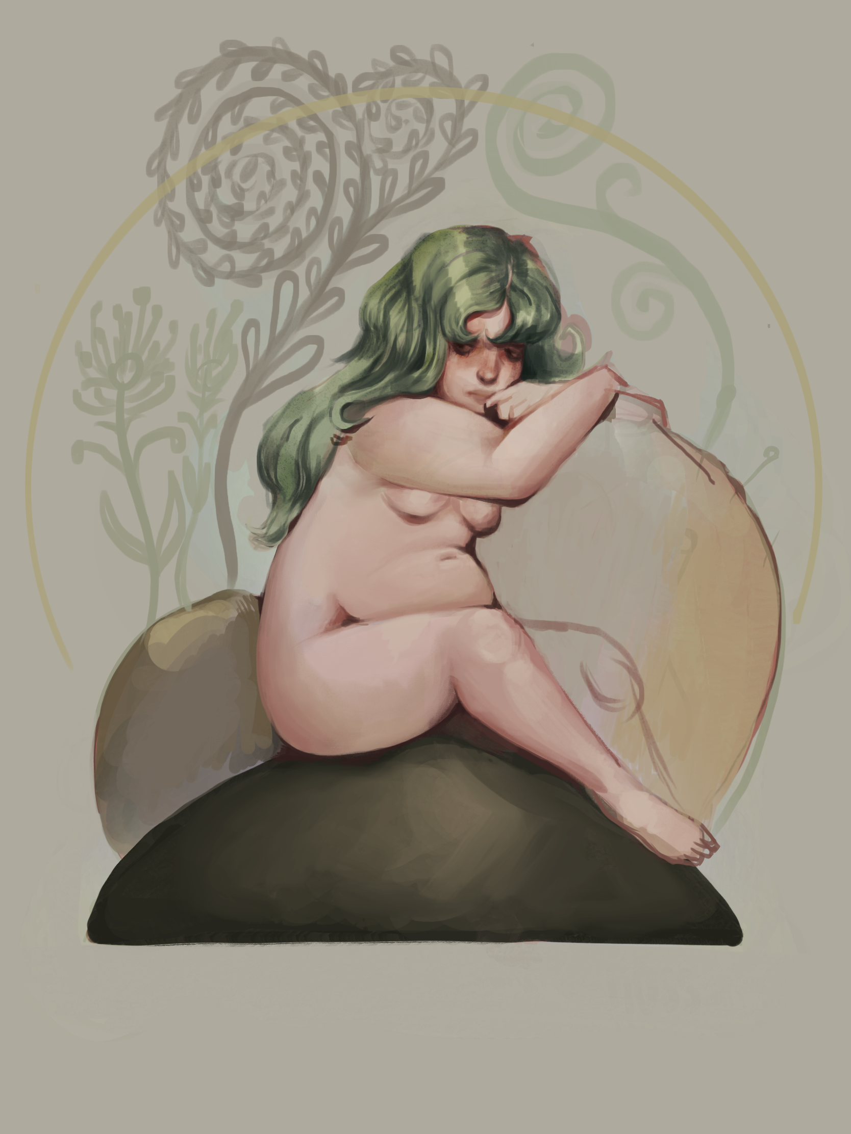 Abstract i (2024) / Procreate